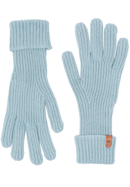 KNITTED GLOVES- MINT