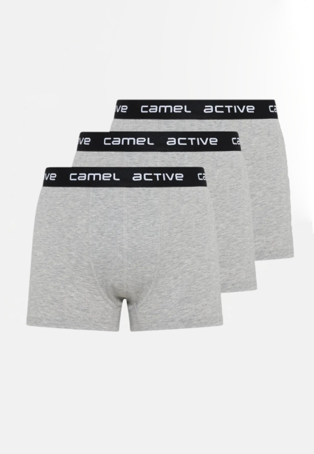 MENS TRUNKS 3 PACK BOX- GREY