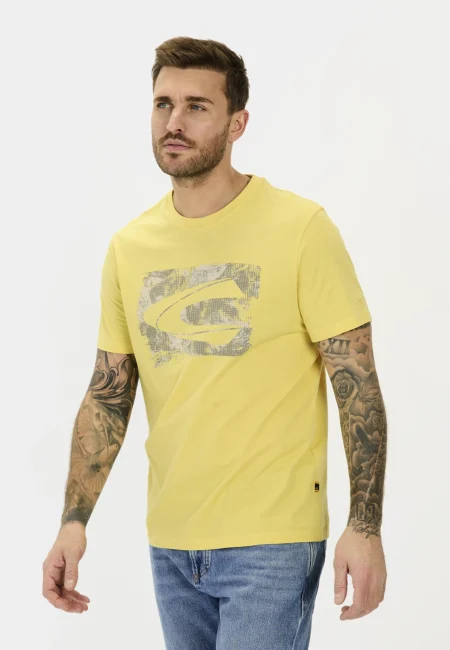 T-shirt with print made from sustainable organic cotton