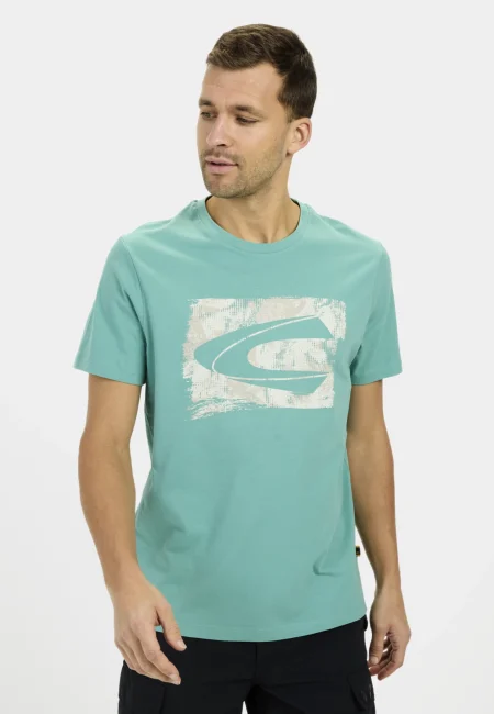 T-shirt with print made from sustainable organic cotton
