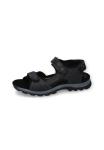 Trekking sandal made from genuine leather
