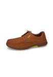 Boat shoes made of nubuck leather