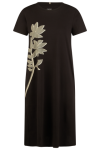 Dress with floral print made of cotton