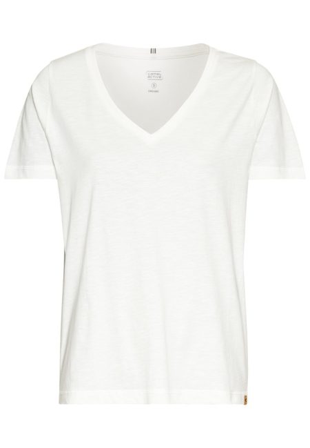 V-neck T-shirt made of pure cotton