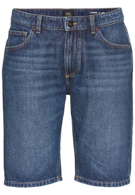 5-pocket denim shorts made of cotton