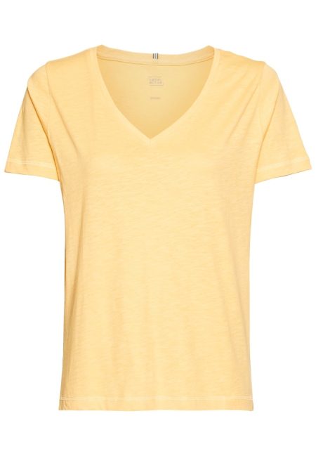 V-neck T-shirt made of pure cotton