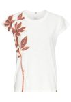 T-shirt with floral print made of cotton